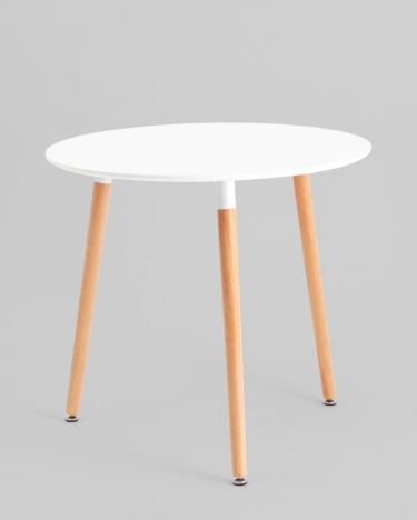 Стол круглый Stool Group EAMES DST NEW D80 белый