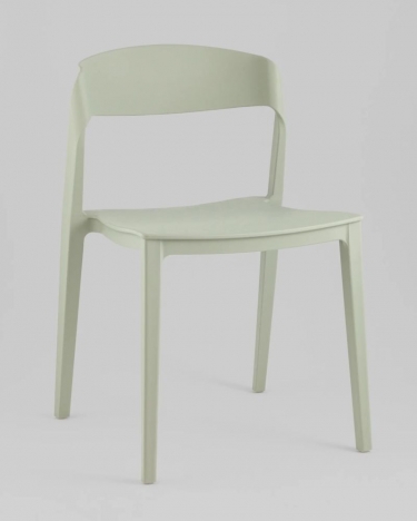 Стул Stool Group Moris пластик серо-зеленый