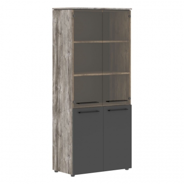 Шкаф комбинированный Skyland MORRIS TREND MHC 85.2 Сосна Нордик Антрацит