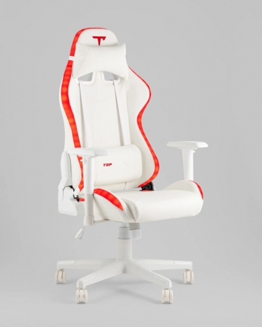 Кресло спортивное с подсветкой Stool Group TopChairs GMM-080 белый