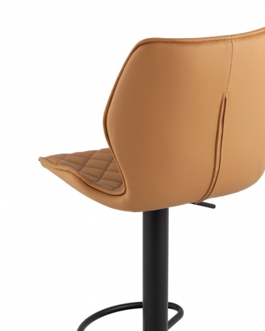 Стул барный Stool Group Dome экокожа коричневый