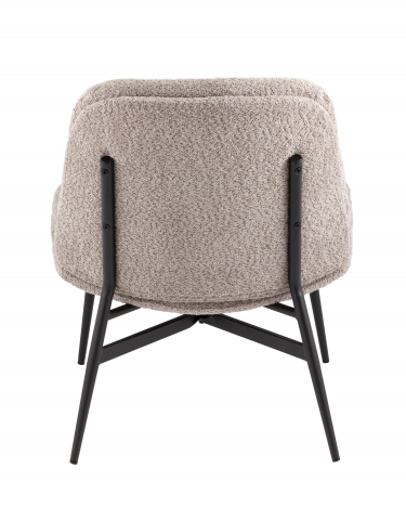 Кресло лаунж Stool Group Tail коричневый