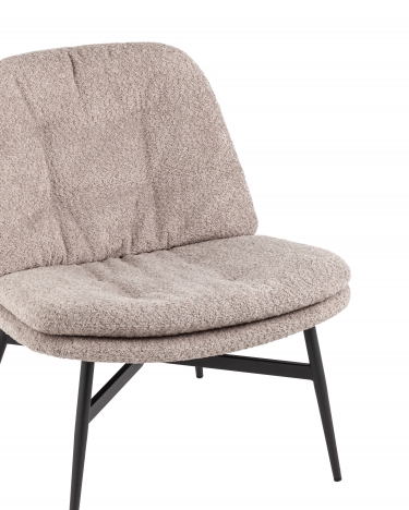 Кресло лаунж Stool Group Tail коричневый