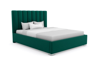 Кровать Фабрика сна Carrera 80x200 велюр Seven 106