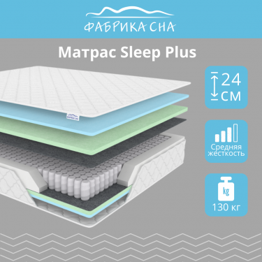 Матрас Фабрика сна Sleep Plus 120x195
