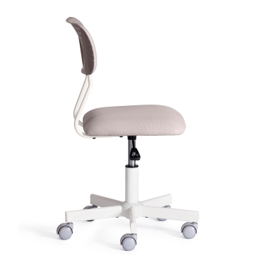 Кресло компьютерное детское Tetchair Funny ткань, серый