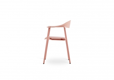 Стул Stool Group Eila пластик розовый