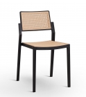 Стул обеденный Stool Group Milto пластиковый черный