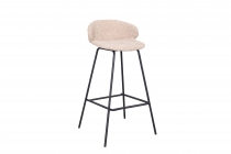 Стул барный Stool Group Nita букле кофейный