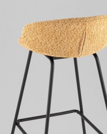 Стул барный Stool Group Nita букле охра