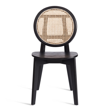 Стул Tetchair FENRIR дерево вяз, 42х45х85 см, черный
