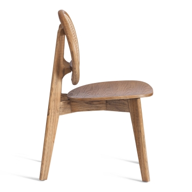 Стул Tetchair FENRIR дерево вяз, 42х45х85 см, Груша 3