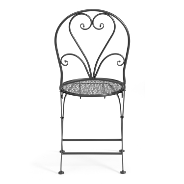Стул Tetchair Love Chair PL08-11140 стальной сплав, черный, 40х47,5х94 см
