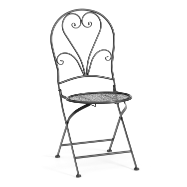 Стул Tetchair Love Chair PL08-11140 стальной сплав, черный, 40х47,5х94 см