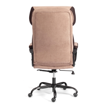 Кресло руководителя Tetchair Duke metal BL ткань, светло-коричневый, KUB 03/TW-24