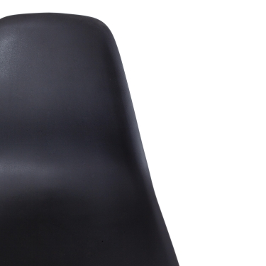 Стул Tetchair CINDY IRON CHAIR EAMES mod. 002 / 1 шт. в упаковке металл, пластик, 51x46x82,5, черный