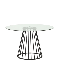 Стол обеденный Stool Group Ливерпуль круглый 120120 стекло