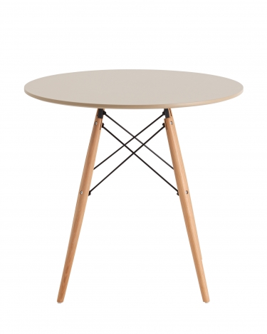 Стол Stool Group Eames DSW NEW D80 бежевый