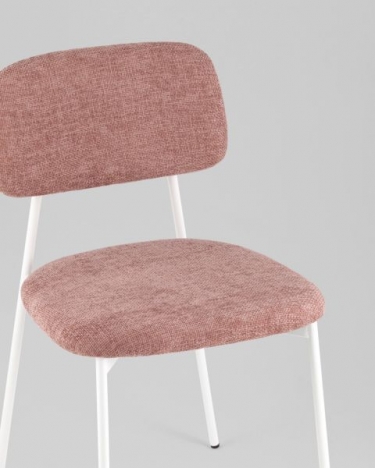 Стул Stool Group Chao розовый белые ножки 4 шт.