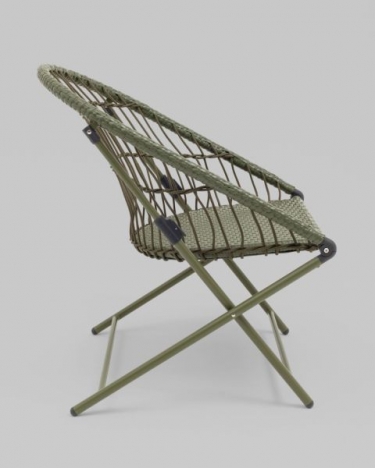 Комплект складной мебели для сада Stool Group Soley зеленый