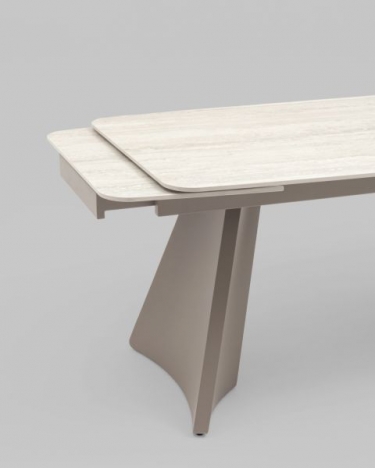 Стол обеденный Stool Group Eliora 160-24090 серая керамика