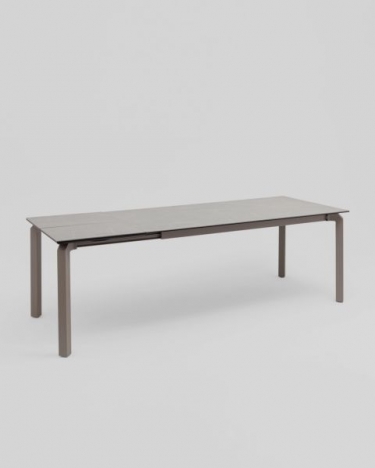 Стол обеденный Stool Group Varden раскладной 180-24090 см керамика темно-серый
