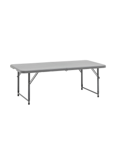 Стол-чемодан складной Stool Group 1226174 см с регулировкой высоты серый