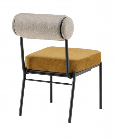 Стул обеденный Stool Group Ponpoun бежевый терракотовый