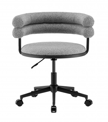 Стул офисный Stool Group Ponty серый черные ножки