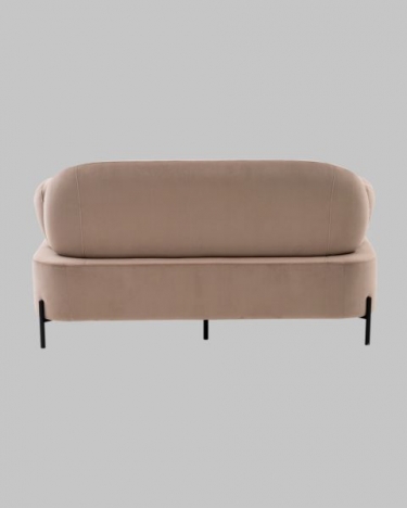 Диван Stool Group Кэнди велюр светло-серый