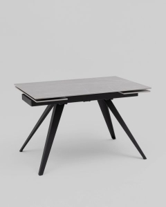 Стол раздвижной Stool Group Лоуренс 120-180х80х76 см Armani Grey керамика