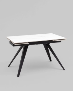 Стол раздвижной Stool Group Лоуренс 120-180х80х76 см SnowMountainStone керамика