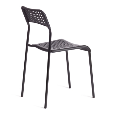 Стул Tetchair ADDE mod. C-049 металл/пластик, 39 х 49 х 78 см, Blackчерный разборный