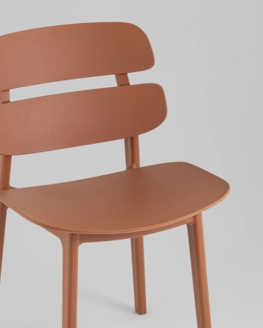 Стул Stool Group Tony пластик коричневый NP