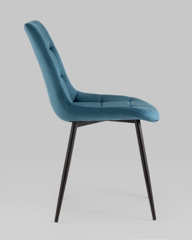 Стул Stool Group Флекс New велюр сине-зеленый
