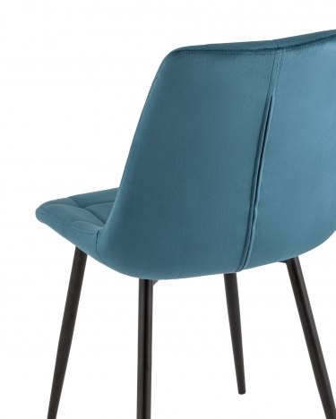 Стул Stool Group Флекс New велюр сине-зеленый
