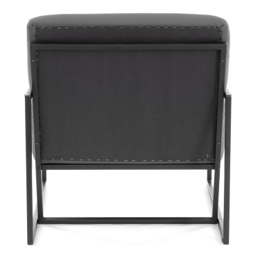 Кресло Tetchair Charli LUX/Чарли Люкс К экокожа , Sharp Графит, 70х80х82 см