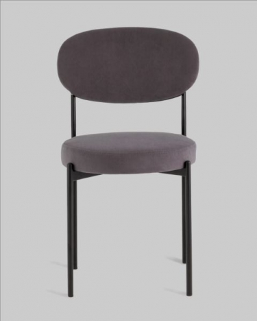 Стул Stool Group Бриф DD велюр темно-серый