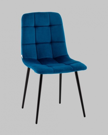 Стул Stool Group Одди NEW велюр синий