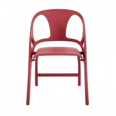 Стул складной Stool Group Liara пластик бордо