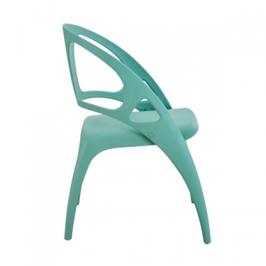 Стул складной Stool Group Liara пластик нежно-зеленый