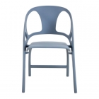 Стул складной Stool Group Liara пластик серый