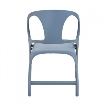 Стул складной Stool Group Liara пластик серый