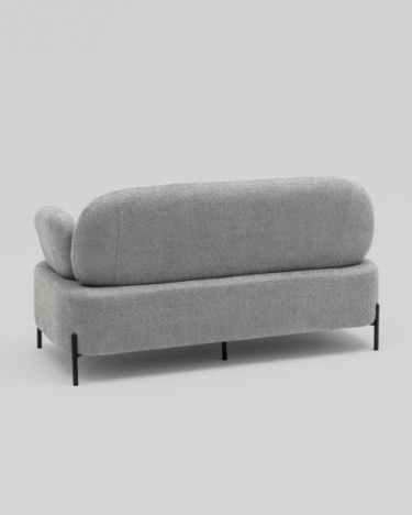 Диван Stool Group Кэнди ткань букле светло-серый