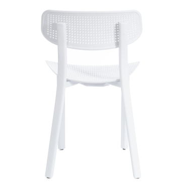 Стул Tetchair JOLLY mod. XRB-096-B2 пластик, белый white, 46 х 50,5 х 78 см