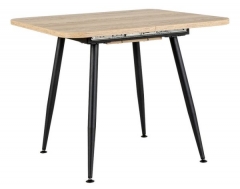 Стол R-home Месси Prime раздвиж. 9090+30 Галифакс Натур/Бабочка