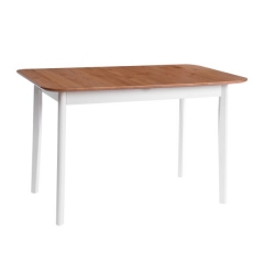 Стол Tetchair Соната Люкс/ Sonata Lux table, 120х75х73 см массив сосны, антик/белый, 120х75х73 см