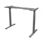 Подстолье для стола с электроприводом и регулировкой высоты Stool Group 2 мотора, память 3 уровня высоты, серый