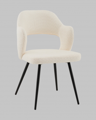 Стул Stool Group Роккиана букле молочный