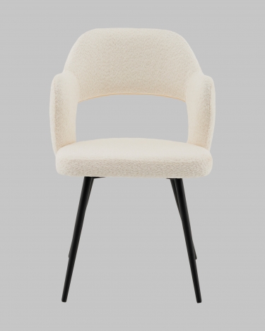 Стул Stool Group Роккиана букле молочный